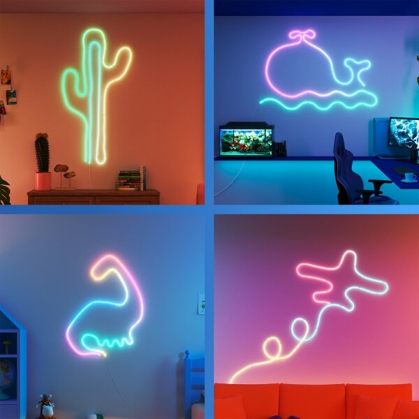 Philips - Димируема LED лента SMART NEON FLEX 10m LED/45W/230V 2700/6500K Wi-Fi