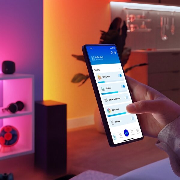 Philips - Димируема LED лента SMART NEON FLEX 10m LED/45W/230V 2700/6500K Wi-Fi