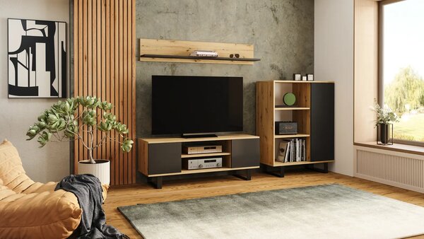 Полица Shelf (артисан + черно)