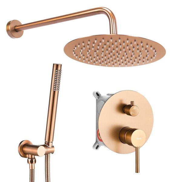 Душ система за вграждане Rea Lungo Copper Brush