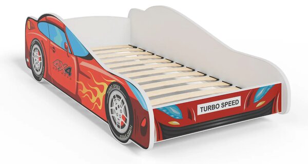 Детско легло AUTO 4х4 с матрак (4x4, 140 х 70 см)