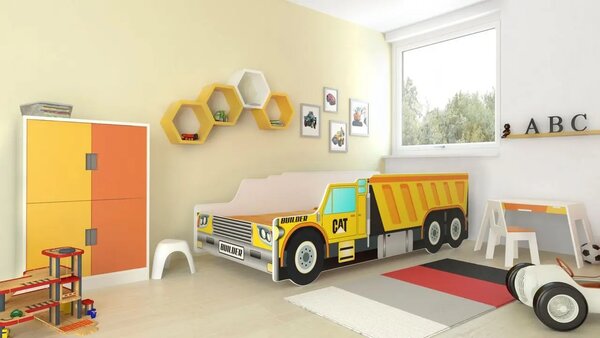 Детско легло AUTO Truck (140 х 70 см, dump truck)