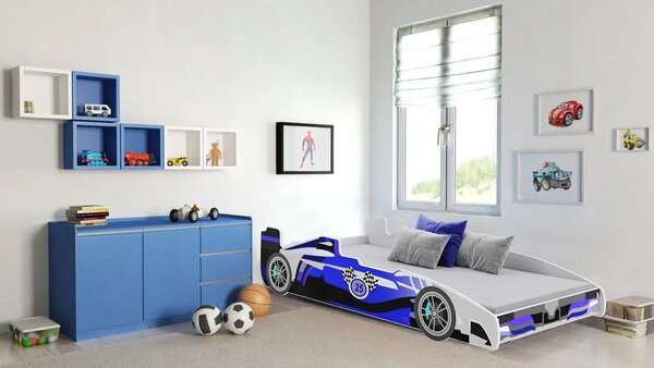 Детско легло Formula с различни мотиви (f25 blue)