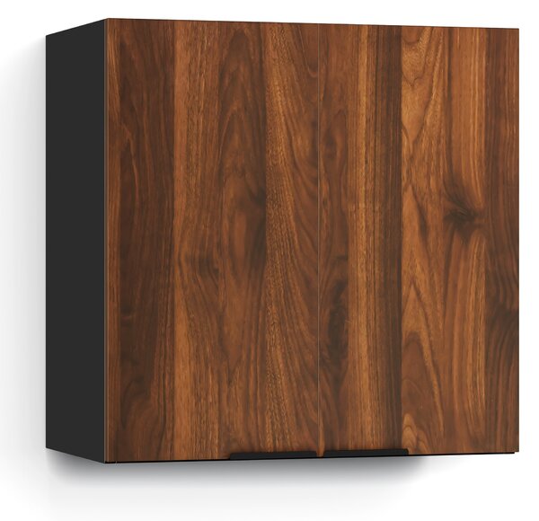 Blumfeldt WoodVista Висок шкаф, Soft-Close, алуминиеви дръжки, устойчиви материали