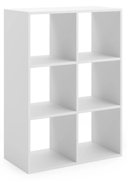 Етажерка Loni 2x2 (120, бяло)