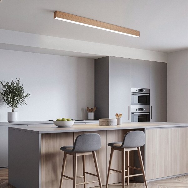 BRILAGI - LED таванно осветително тяло GARDALINE LED/108W/230V дъб