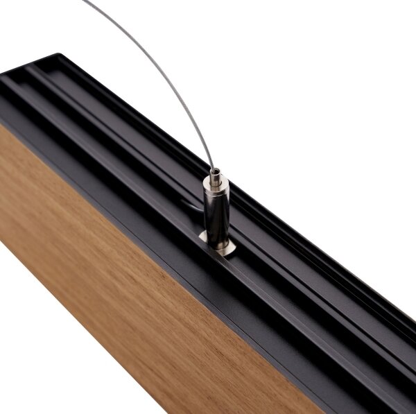 BRILAGI - LED полилей на кабел GARDALINE LED/100W/230V дъб