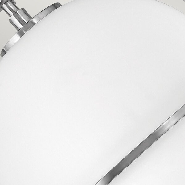 Quintiesse QN-SOMERSET-F-O-BN -Таванно осветително тяло SOMERSET 1xE27/60W/230V с матов хром