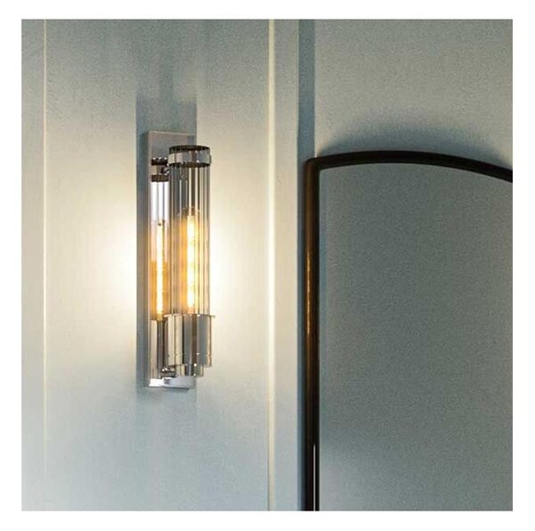 Quintiesse QN-WELLINGTON1-PC- Стенно осветително тяло за баня WELLINGTON 1xE27/60W/230V IP44 хром