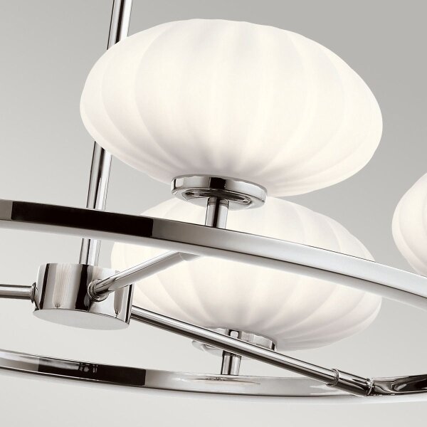 Quintiesse QN-PIM5-PC -LED Люстра за баня на тръба PIM 5xG9/3W/230V IP44 лъскав хром