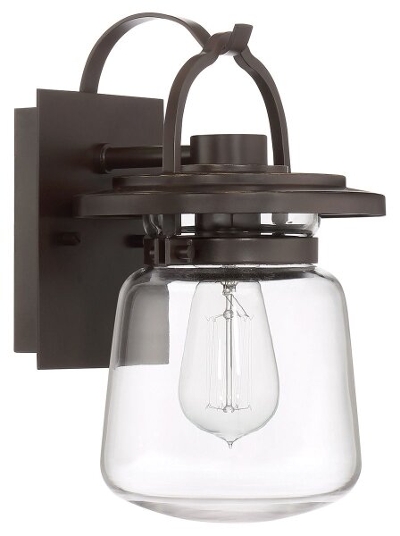 Quintiesse QN-LASALLE-S-WT-Ven. външна стенна лампа LASALLE S 1xE27/60W/230V IP44 бронзова