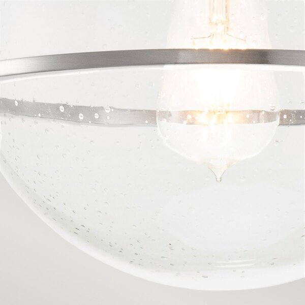 Quintiesse QN-SOMERSET-F-C-BN -Плафон SOMERSET 1xE27/60W/230V с хром