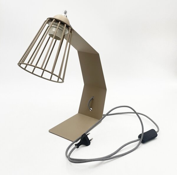 Настолна лампа NANDO 1xE27/15W/230V бежова
