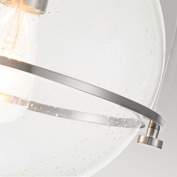 Quintiesse QN-SOMERSET-F-C-BN -Плафон SOMERSET 1xE27/60W/230V с хром
