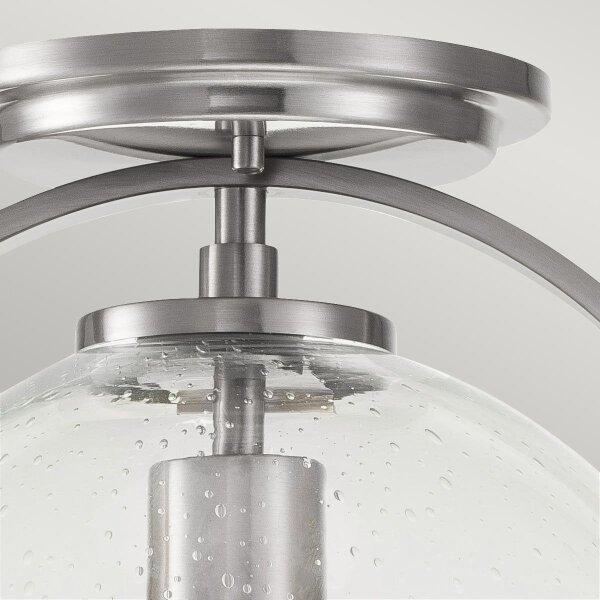 Quintiesse QN-SOMERSET-F-C-BN -Плафон SOMERSET 1xE27/60W/230V с хром