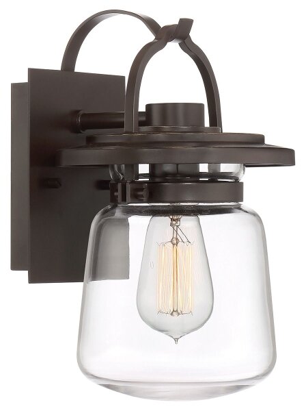 Quintiesse QN-LASALLE-S-WT-Ven. външна стенна лампа LASALLE S 1xE27/60W/230V IP44 бронзова