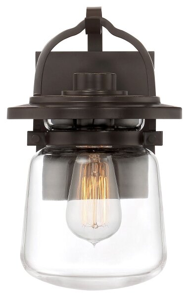 Quintiesse QN-LASALLE-S-WT-Ven. външна стенна лампа LASALLE S 1xE27/60W/230V IP44 бронзова