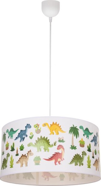 Детски полилей KIDS ROOM динозавър 1xE27/60W/230V Ø 40 см