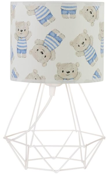 Детска настолна лампа KIDS ROOM 1xE27/60W/230V Ø 18 cm меченце
