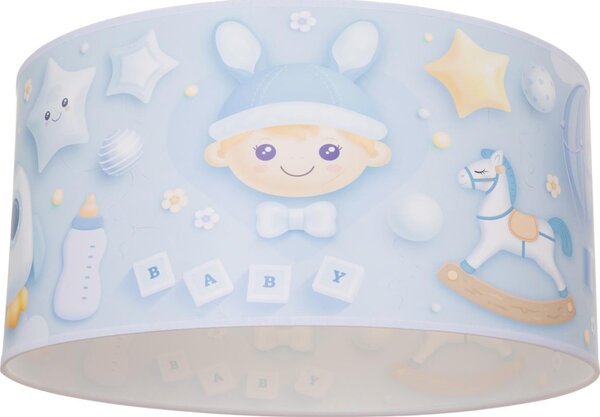 Детско таванно осветително тяло KIDS ROOM 1xE27/60W/230V, диаметър 40 см, космонавт