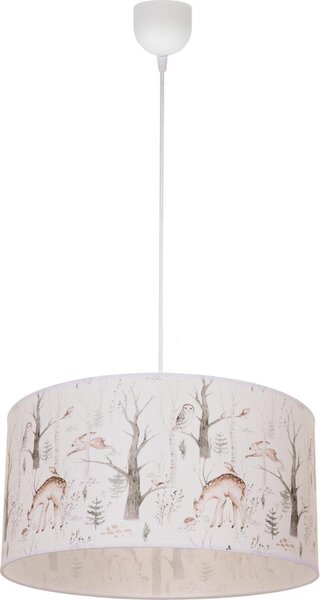 Детски полилей KIDS ROOM 1xE27/60W/230V Ø 40 см с животински мотиви