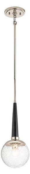 Quintiesse QN-MARILYN-MP-Полилей на штанга MARILYN 1xE27/60W/230V лъскав хром/черен