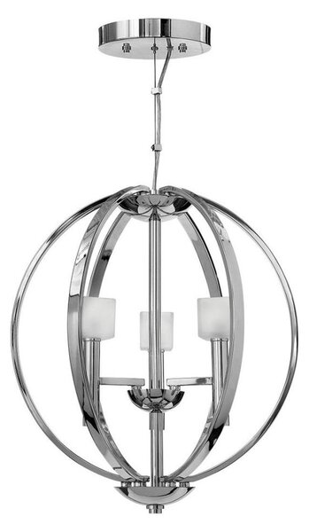 Quintiesse QN-MONDO3 - LED полилей на кабел MONDO 3xG9/3W/230V лъскав хром