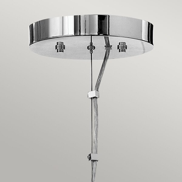 Quintiesse QN-MONDO3 - LED полилей на кабел MONDO 3xG9/3W/230V лъскав хром