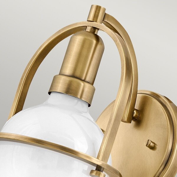 Quintiesse QN-SOMERSET1-HB - Аплик SOMERSET 1xE27/60W/230V златен