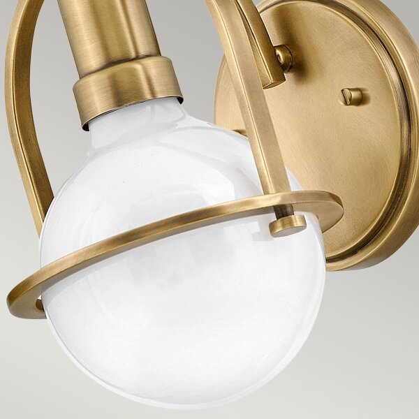 Quintiesse QN-SOMERSET1-HB - Аплик SOMERSET 1xE27/60W/230V златен