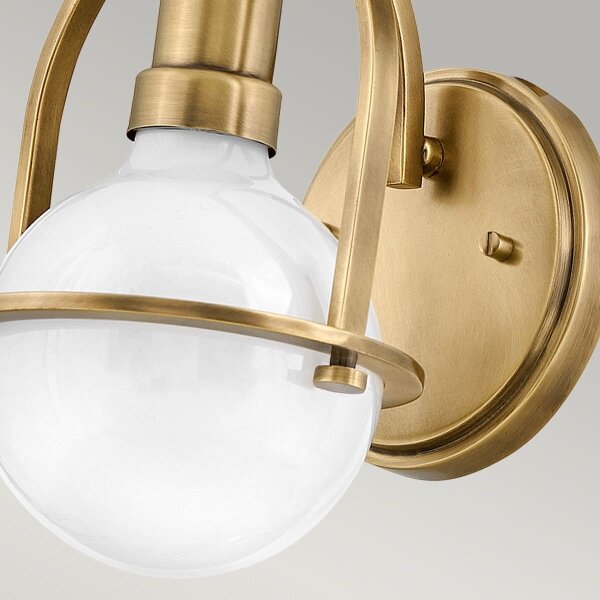 Quintiesse QN-SOMERSET1-HB - Аплик SOMERSET 1xE27/60W/230V златен
