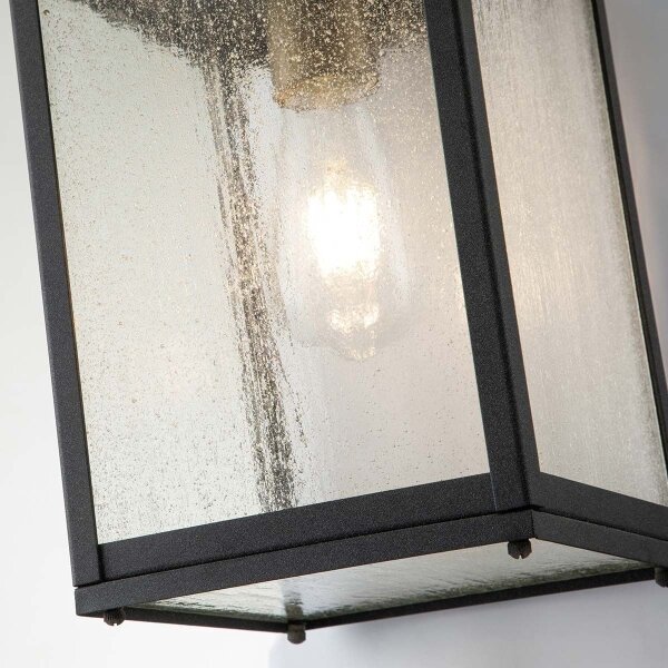 Quintiesse QN-LAHDEN2-M-WZC-Ven външна стенна лампа LAHDEN M 1xE27/60W/230V IP44 черно/златно