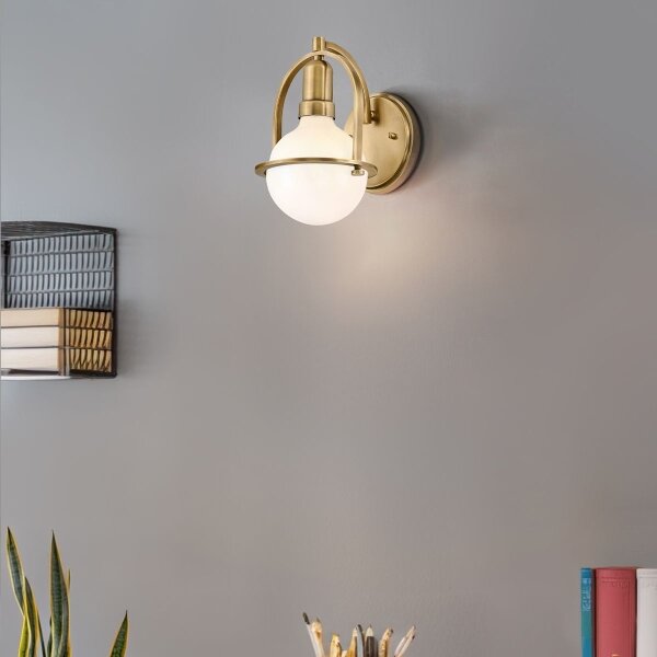 Quintiesse QN-SOMERSET1-HB - Аплик SOMERSET 1xE27/60W/230V златен
