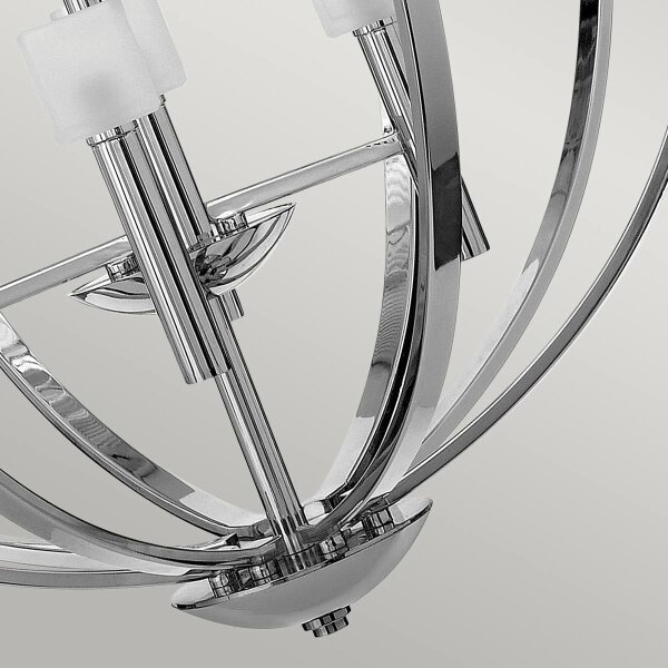 Quintiesse QN-MONDO8 - LED полилей на кабел MONDO 8xG9/3W/230V лъскав хром