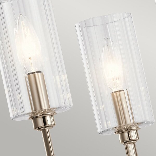 Quintiesse QN-KIMROSE6-PN - Люстра на тръба KIMROSE 6xE14/40W/230V лъскав хром