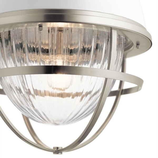 Quintiesse QN-TOLLIS-P-BN - Полилей на тръба TOLLIS 1xE27/40W/230V матов хром