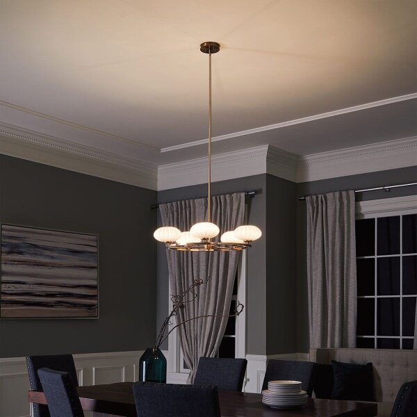 Quintiesse QN-PIM5-FXG -LED Полилей за баня на тръба PIM 5xG9/3W/230V IP44 златен