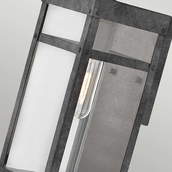 Quintiesse QN-PORTER-S-DZ -Външна стенна лампа PORTER S 1xE27/60W/230V IP44 черна