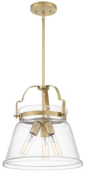 Quintiesse QN-WIMBERLEY-P-WS - Полилей на прът WIMBERLEY 3xE27/60W/230V златист