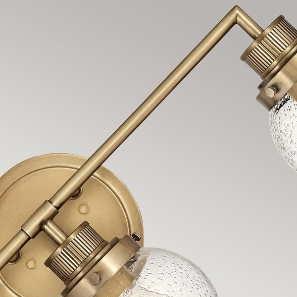 Quintiesse QN-POPPY3-HB-BATH - Стенно осветително тяло за баня POPPY, 3xE27/60W/230V, IP44, златисто