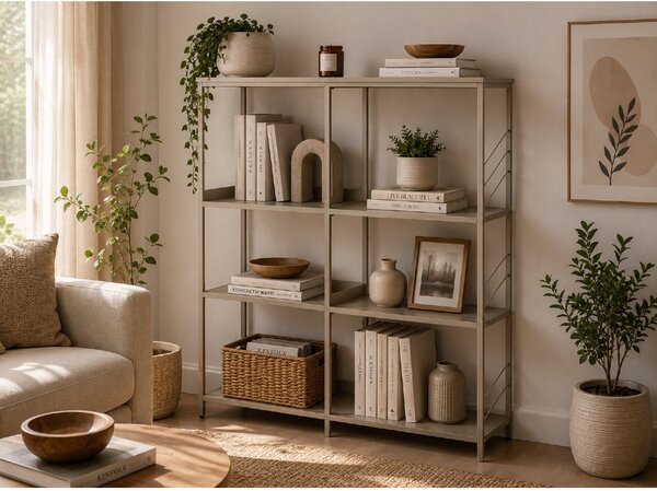 Етажерка Atlas REG3 - 100 x 30 x 124 cm, кашмир