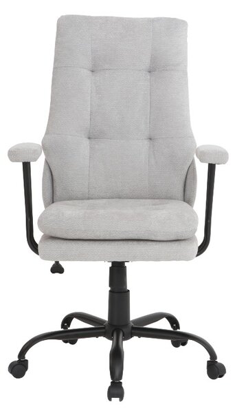 Офис стол - 72 x 77 x 111.5 - 118 cm, сив