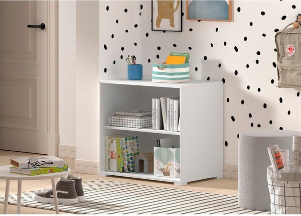 Бяла детска библиотека 68x62x43 cm Sam – Vipack