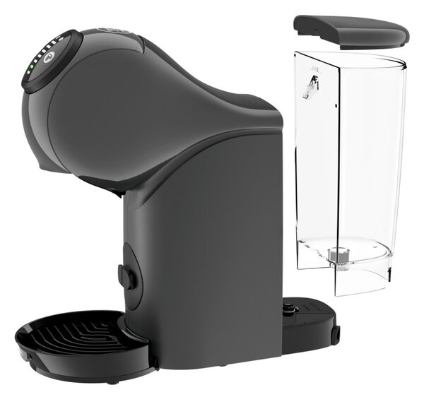 Еспресо машина Krups KP243B10 NDG GENIO S ANTHRACITE, 1500W, 15 bar, 0.8 л, Работа с NESCAFÉ® Dolce Gusto® капсули, LED, XL функция, Сив/антрацит