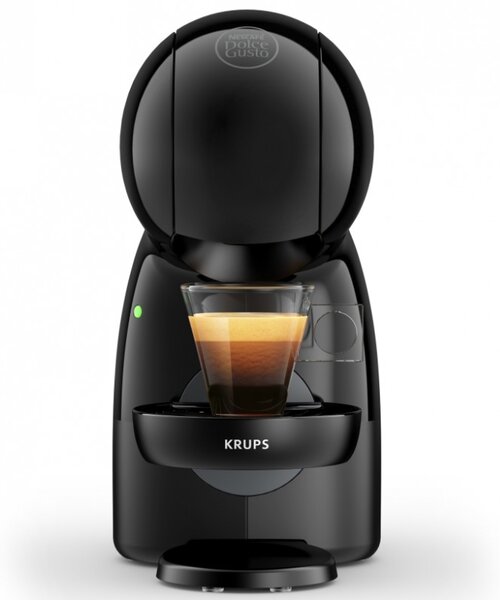 Еспресо машина Krups PICCOLO XS KP1A3B10, 1500W, 15 bar, 0.8 л, Работа с NESCAFÉ® Dolce Gusto® капсули, ECO, Черен