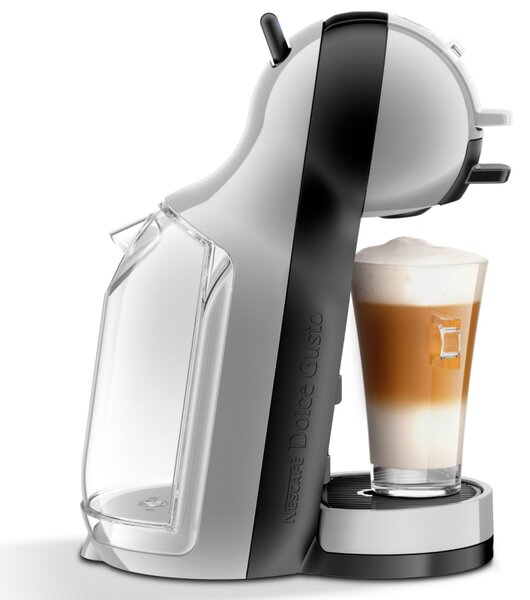 Еспресо машина Krups KP123B10 NDG MINI ME, 1500W, 15 bar, 0.8 л, Работа с NESCAFÉ® Dolce Gusto® капсули, XL функция, ECO, Сив