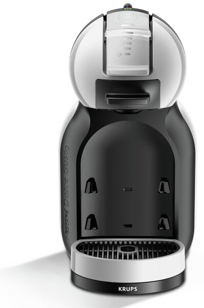 Еспресо машина Krups KP123B10 NDG MINI ME, 1500W, 15 bar, 0.8 л, Работа с NESCAFÉ® Dolce Gusto® капсули, XL функция, ECO, Сив