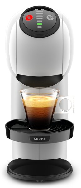 Еспресо машина Krups KP243110 NDG GENIO S WHITE, 1500W, 15 bar, 0.8 л, Работа с NESCAFÉ® Dolce Gusto® капсули, LED, XL функция, Бял