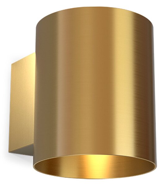 Herstal - Evoke Стенна Лампа IP44 Small Satin Brass/Satin Brass Herstal