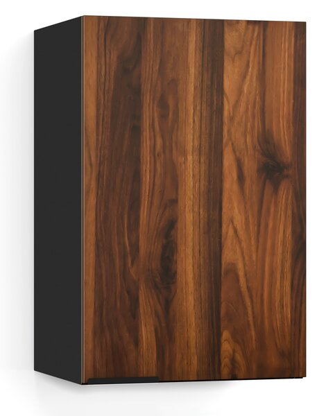 Blumfeldt WoodVista Висок шкаф, Soft-Close, алуминиеви дръжки, устойчиви материали